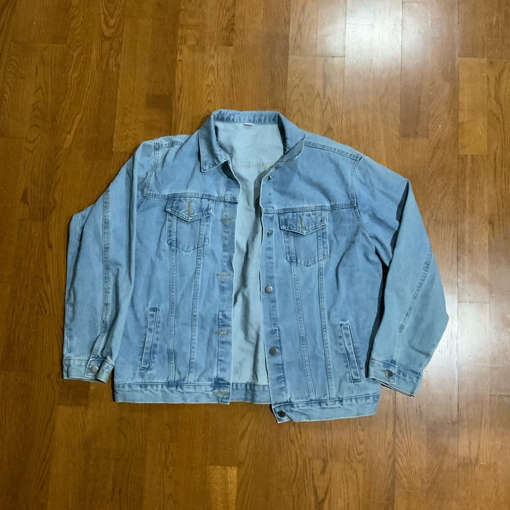 Amazon Light Blue Jean Jacket
